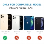 AICase iPhone 13 Pro Max Su Geirmez Klf