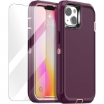 AICase iPhone 14 Klf (MIL-STD-810G)-Night Purple