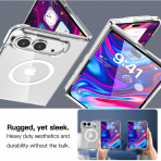 AICase iPhone Duo Katlanabilir Magsafe �effaf K�l�f
