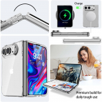 AICase iPhone Duo Katlanabilir �effaf K�l�f-Clear
