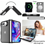 AICase iPhone Duo Katlanabilir �effaf K�l�f-Translucent Matte