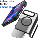 AICase iPhone Duo Korumal� K�l�f -Translucent Hinge Magsafe