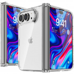 AICase iPhone Duo Korumal� K�l�f -Clear With Hinge
