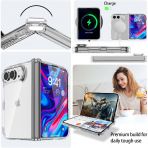 AICase iPhone Duo Korumal� K�l�f -Clear With Hinge