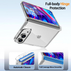 AICase iPhone Duo Korumal� K�l�f -Clear With Hinge