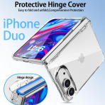 AICase iPhone Duo Korumal� K�l�f -Clear Hinge Protection
