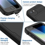 AICase iPhone SE Su Geirmez Klf-Black