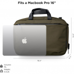 ALPAKA ok Ynl Laptop antas(16 in)-Army Green 