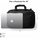 ALPAKA ok Ynl Laptop antas(16 in)-Black 