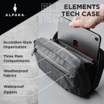 ALPAKA Organizatr anta -Black 