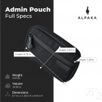 ALPAKA Admin Pouch Organizatr anta 