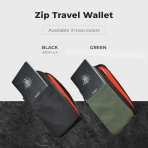 ALPAKA Fermuarl Pasaportluk-Black
