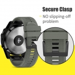 ANCOOL Garmin Fenix 5 Kay (22mm)-Army Green