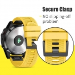 ANCOOL Garmin Fenix 5 Kay (22mm)-Yellow