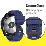 ANCOOL Garmin Fenix 5 Kay (22mm)-Dark Blue