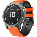 ANCOOL Garmin Fenix 7X/6X Pro/5X Plus Kay -Orange Black