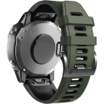 ANCOOL Garmin Fenix 7X/6X Pro/5X Plus Kay -Olive Green Black 