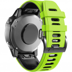 ANCOOL Garmin Fenix 7X/6X Pro/5X Plus Kay -Green Black