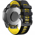 ANCOOL Garmin Fenix 7X/6X Pro/5X Plus Kay -Black Yellow 