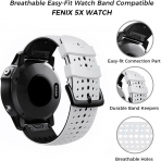 ANCOOL Garmin Fenix 7X/6X/5X Kay -White