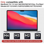 ANTOGOO V MacBook Pro Ekran Koruyucu (14 in)
