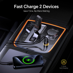 AOHI USB C 2 Portlu Ara arj Cihaz
