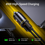 AOHI USB C 2 Portlu Ara arj Cihaz