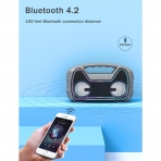 AOMAIS GO Mini Su Geirmez Bluetooth Hoparlr-Gray