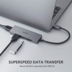 AUKEY USB C Hub SD / Mikro SD Kart Okuyucu (Gm)