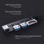 AUKEY USB C Hub SD / Mikro SD Kart Okuyucu (Gm)