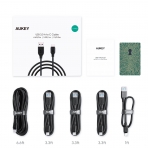 AUKEY USB C Kablo 3.0 (5 Adet)