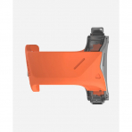 AULUMU Apple Watch Ultra 2 Titanyum Bumper Klf-Red Orange 