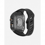 AULUMU Apple Watch Ultra 2 Titanyum Bumper Klf-Black 