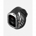 AULUMU Apple Watch Ultra 2 Titanyum Bumper Klf-Black 