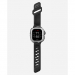 AULUMU Apple Watch Ultra 2 Titanyum Bumper Klf-Black 