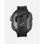 AULUMU Apple Watch Ultra 2 Titanyum Bumper Klf-Black 
