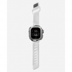AULUMU Apple Watch Ultra 2 Titanyum Bumper Klf-White 