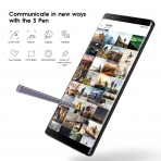 AWINNER Galaxy Note 8 S Pen Stylus Kalem-Orchid Gray