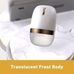 Azio IZO Wireless Bluetooth Mouse-White Blossom