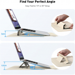 AboveTEK 2si 1 Arada Laptop Klf (13-14 in)-Beige