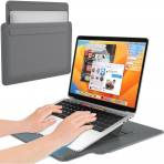 AboveTEK 2si 1 Arada Laptop Klf (13-14 in)-Grey