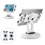 AboveTEK Kiosk Tablet Stand-White