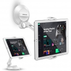 AboveTek Telefon/Tablet Vantuzlu Stand Tutaca-White