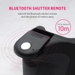 Adonit PhotoGrip Qi Bluetooth Telefon in Kamera Deklanr-Black