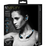 Aduro AMPLIFY Pro SBN45 Kablosuz Stereo Bluetooth Ense Tipi Kulaklk-Black - Grey