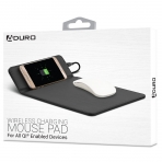 Aduro Kablosuz arj/Mouse Pad-Black