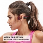 AfterShokz Air Open Ear Wireless Bone Ense Tipi Kulaklk-Canyon Red