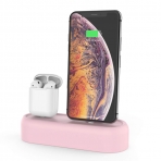 AhaStyle Apple Airpods/iPhone Silikon arj Stand-Pink