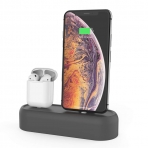 AhaStyle Apple Airpods/iPhone Silikon arj Stand-Gray