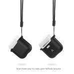 AhaStyle Airpods Kemer Klipsli Klf-Black